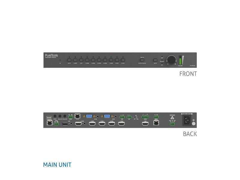 PureTools Presentation Switcher PT-PSW-92 Multiformat