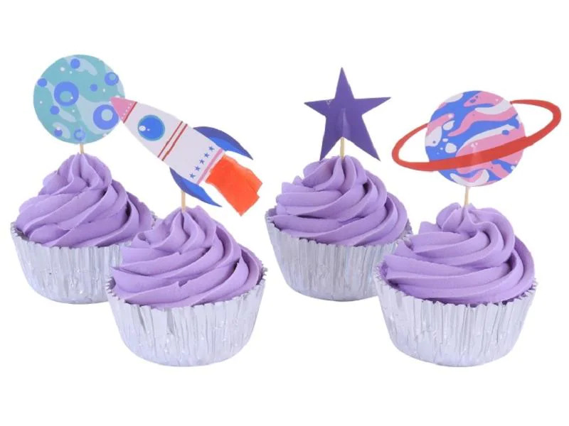 PME Cupcake-Set Weltall 24 Stück