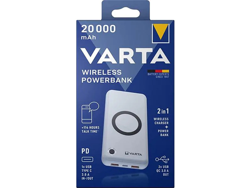 Varta Wireless Power Bank 20000 mAh