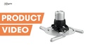 Vogel's Deckenhalterung PPC 2540 Silber