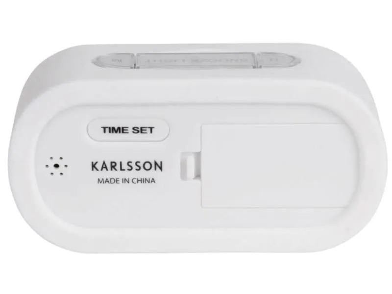 KARLSSON Digitalwecker Gummy Weiss