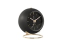 KARLSSON Klassischer Wecker Globe Schwarz