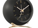 KARLSSON Klassischer Wecker Globe Schwarz