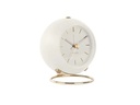 KARLSSON Klassischer Wecker Globe Weiss