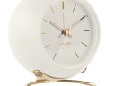 KARLSSON Klassischer Wecker Globe Weiss