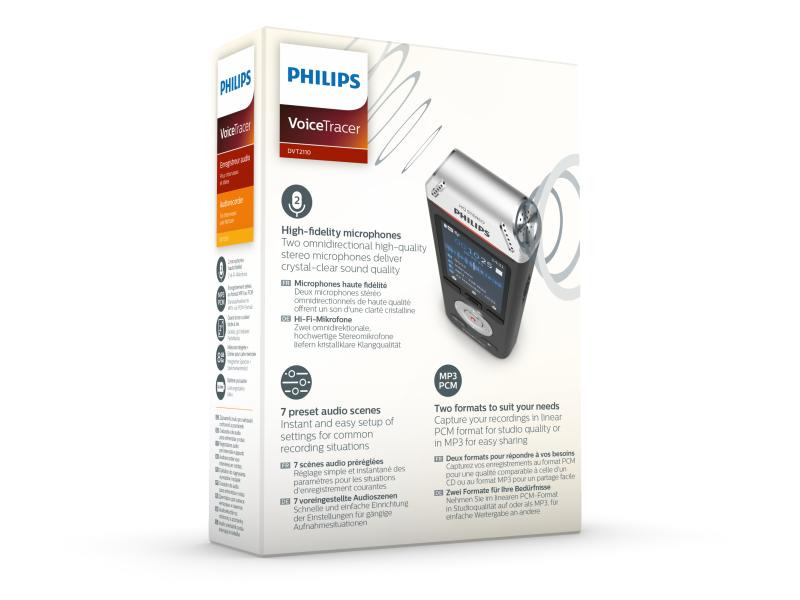 Philips Diktiergerät Digital Voice Tracer DVT2110
