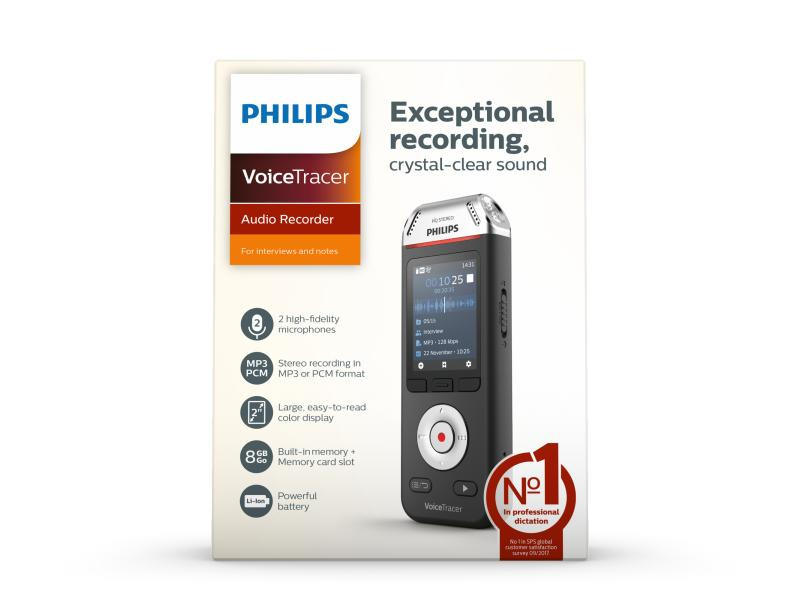 Philips Diktiergerät Digital Voice Tracer DVT2110