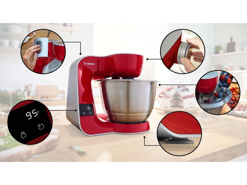 Bosch Küchenmaschine MUM5X720 Rot