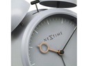 NeXtime Klassischer Wecker Golden Hour Blaugrau