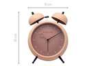 NeXtime Klassischer Wecker Golden Hour Peach