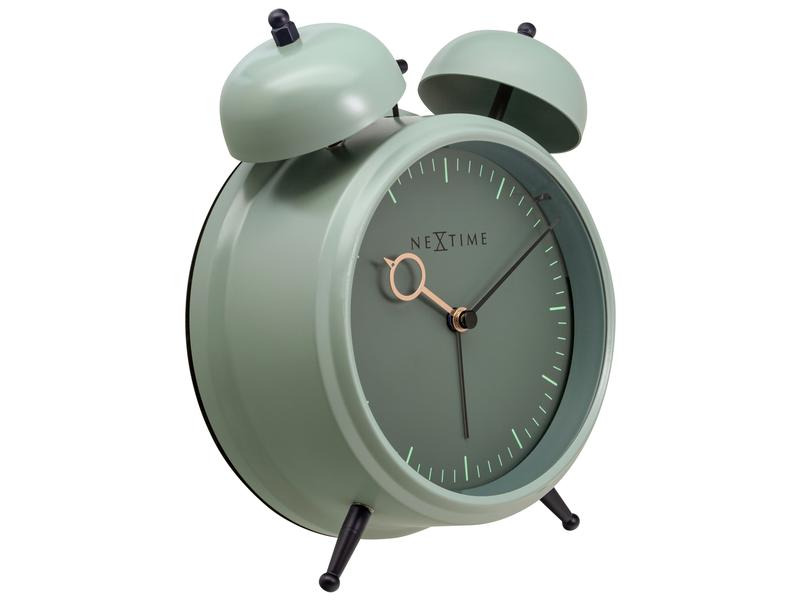 NeXtime Klassischer Wecker Golden Hour Teal
