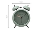 NeXtime Klassischer Wecker Golden Hour Teal