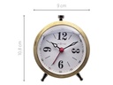 NeXtime Klassischer Wecker Harvey Weiss/Gold