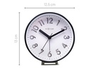 NeXtime Klassischer Wecker Reflect Weiss/Schwarz