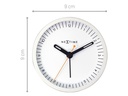 NeXtime Klassischer Wecker Small Weiss