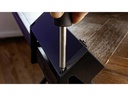 STEFFEN Tischsteckdosenleiste ALU DESK 2x T13, USB-A+C, Schwarz