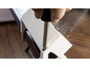 STEFFEN Tischsteckdosenleiste ALU DESK 2x T13, USB-A+C, Weiss