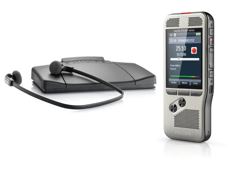 Philips Diktiergerät Starter Set DPM6700