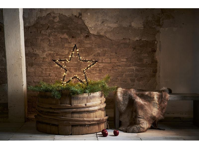 Star Trading Stern Spiky 140 LED, 73 cm