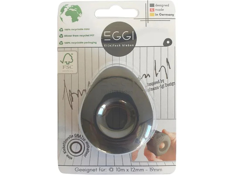 EGGI Handabroller 12 - 19 mm, Schwarz