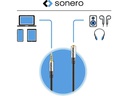sonero Audio-Kabel 3.5 mm Klinke - 3.5 mm Klinke 0.5 m