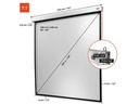 Celexon Rollo-Leinwand Professional Plus 200x150 cm 4:3