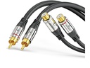 sonero Audio-Kabel Cinch - Cinch 0.5 m