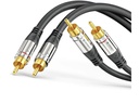 sonero Audio-Kabel Cinch - Cinch 12.5 m