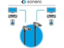 sonero Audio-Kabel Toslink - Toslink 1 m