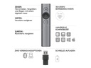 Logitech Presenter Spotlight Schiefergrau