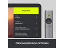Logitech Presenter Spotlight Schiefergrau