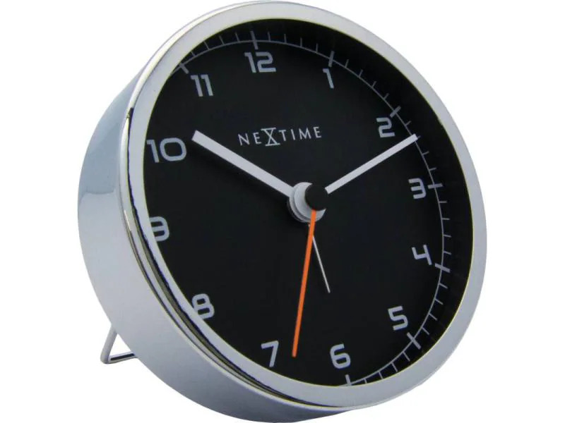 NeXtime Klassischer Wecker Company Alarm Schwarz