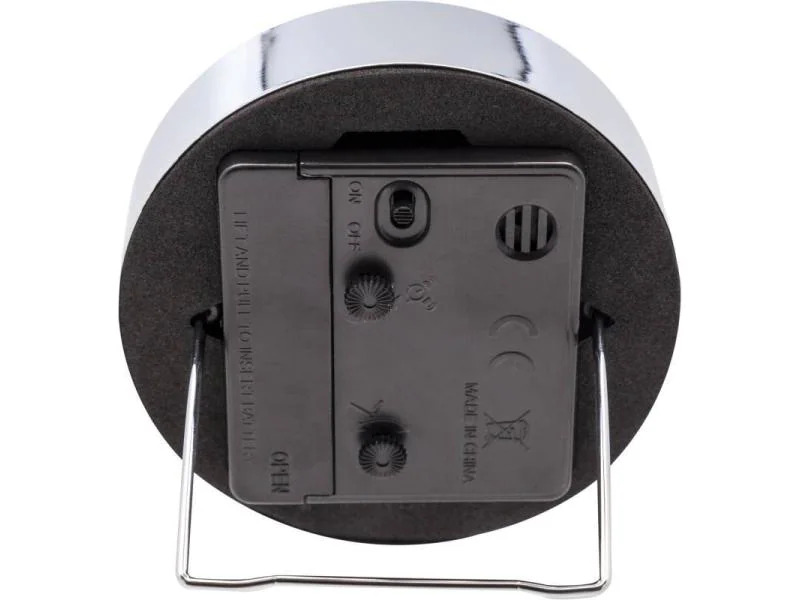 NeXtime Klassischer Wecker Company Alarm Schwarz