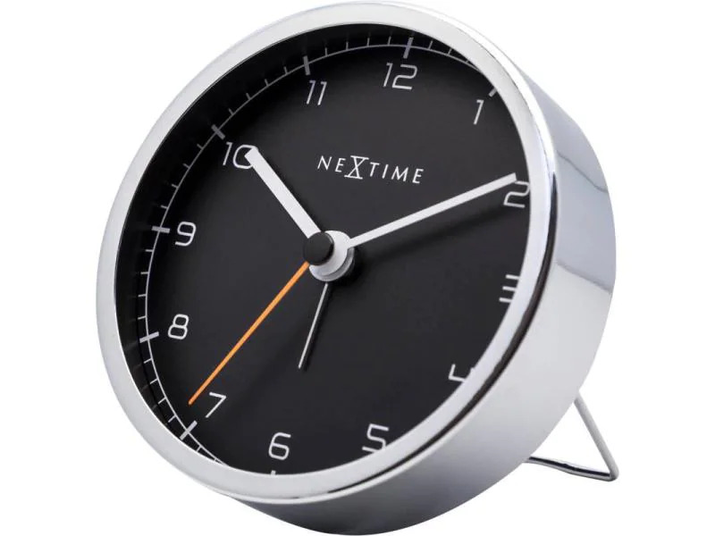 NeXtime Klassischer Wecker Company Alarm Schwarz