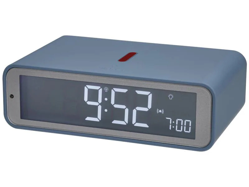 TFA Dostmann Funkwecker Twist Blau