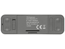 TFA Dostmann Funkwecker Twist Grau