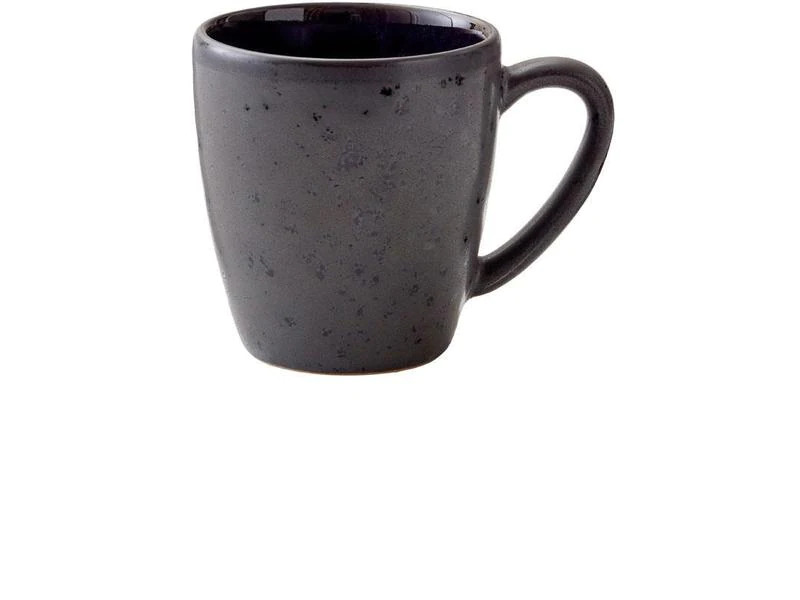 Bitz Kaffeetasse 0.19 l, 6 Stück, Blau/Schwarz