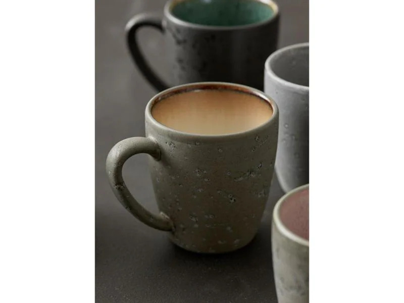 Bitz Kaffeetasse 0.19 l, 6 Stück, Grau