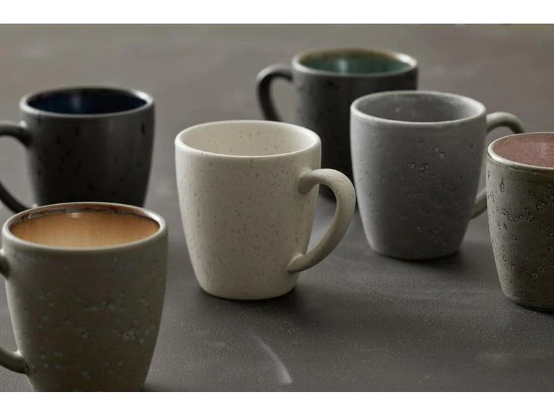 Bitz Kaffeetasse 0.19 l, 6 Stück, Schwarz
