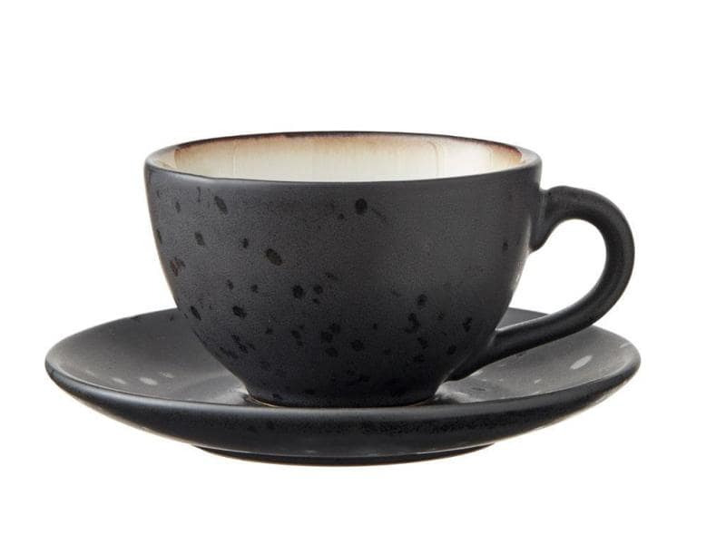 Bitz Kaffeetasse 0.24 l, 4 Stück, Schwarz
