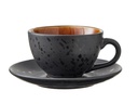 Bitz Kaffeetasse 0.24 l, 4 Stück, Schwarz