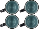 Bitz Kaffeetasse 300 ml, 4 Stück, Dunkelblau