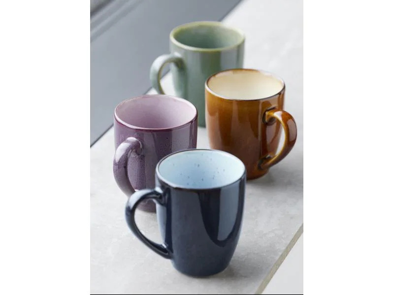 Bitz Kaffeetasse 300 ml, 4 Stück, Dunkelblau