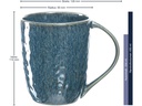 Leonardo Cappuccinotasse Matera 0.43 l, 6 Stück, Blau