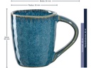 Leonardo Espressotasse Matera 0.09 l, 4 Stück, Blau