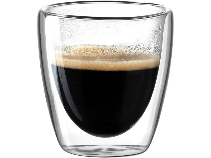 Leonardo Kaffeebecher Duo 10 dl, 2 Stück, Transparent