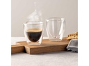 Leonardo Kaffeebecher Duo 10 dl, 2 Stück, Transparent