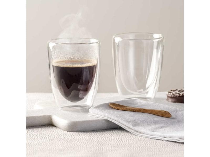 Leonardo Kaffeebecher Duo 30 dl, 2 Stück, Transparent