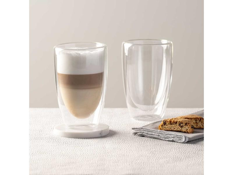 Leonardo Kaffeebecher Duo 40 dl, 2 Stück, Transparent