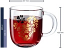 Leonardo Kaffeetasse Emozione 0.4 l, 1 Stück, Transparent